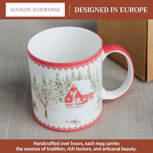 Coffee Mug with Handles Tea Cups