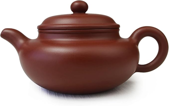 Teapot 8.6oz Chinese Genuine Black Clay Zisha Classics Pot Infusers Tea (Red Dahongpao)