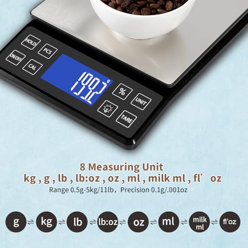 Digital Kitchen Scale with 0.1g