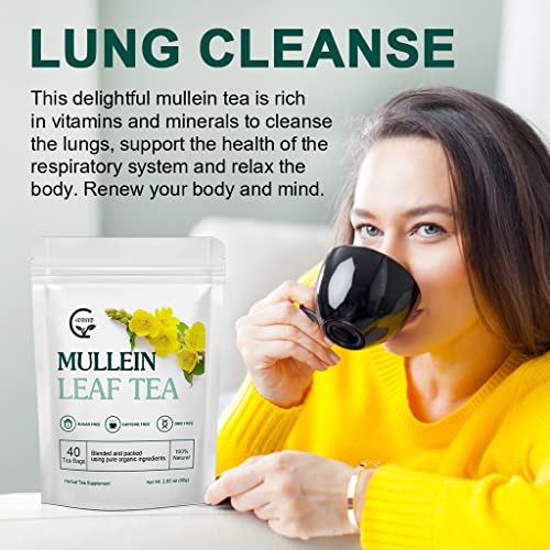 Mullein Leaf Tea Bags (40 Count)