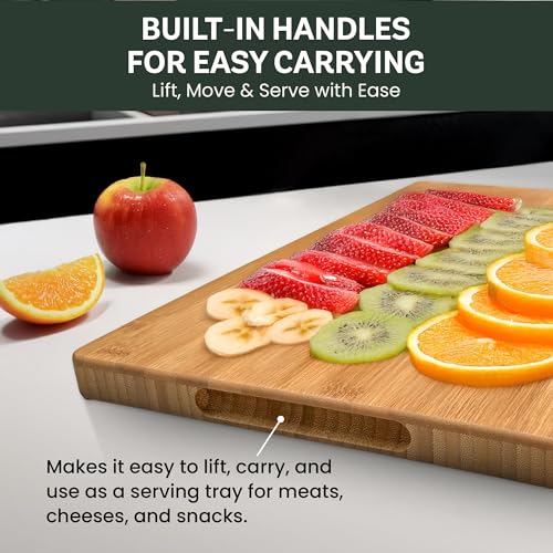 Bamboo Cutting Board for Kitchen