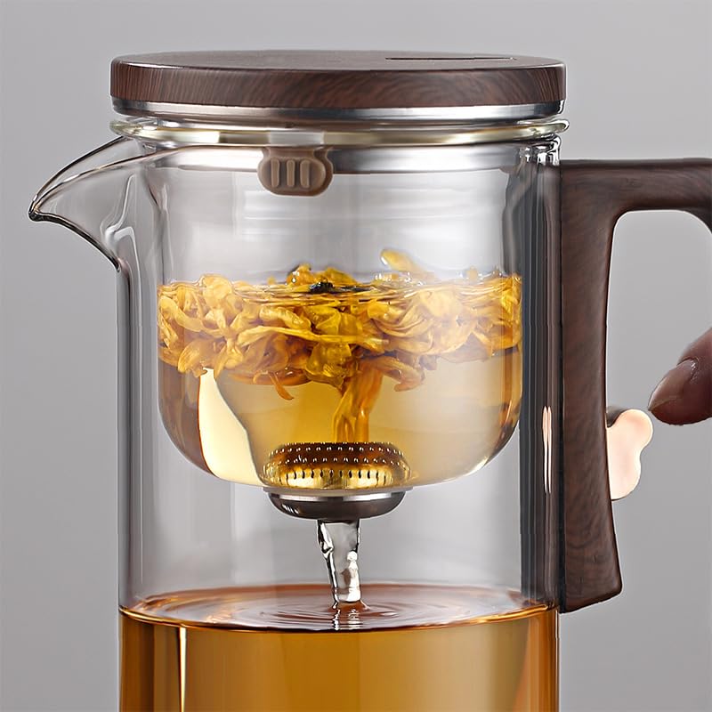 Magnetic Glass Teapot with Infuser