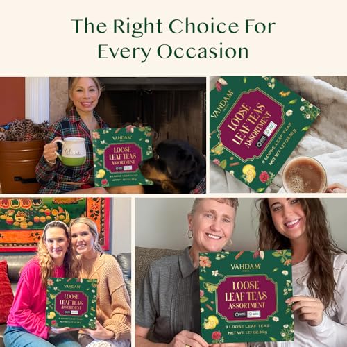 Top 9 Exotic Loose Leaf Tea Sampler (9 Count)