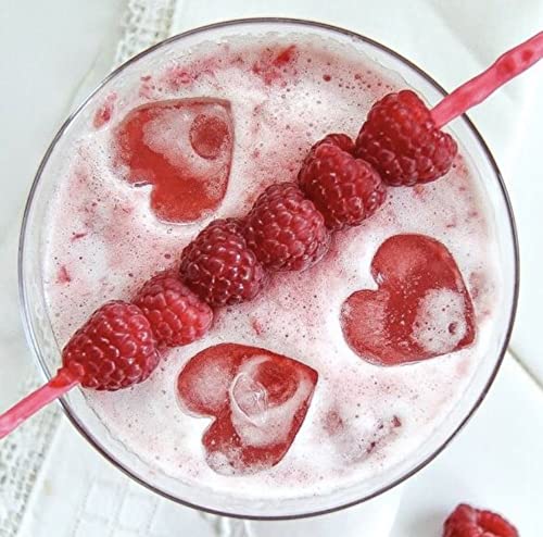 Heart Shaped Ice Cube Trays with Lid