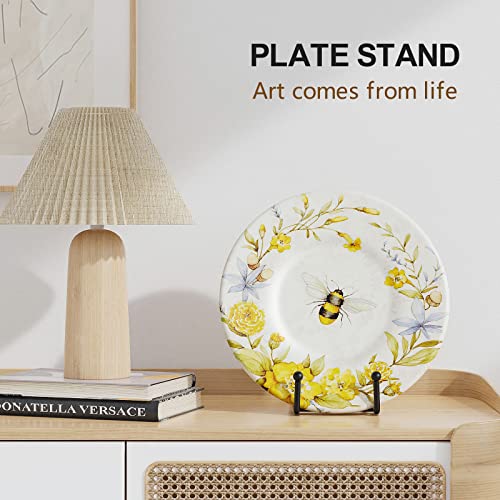 3 Pack 6 Inch Plate Stands for Display (3 Count)