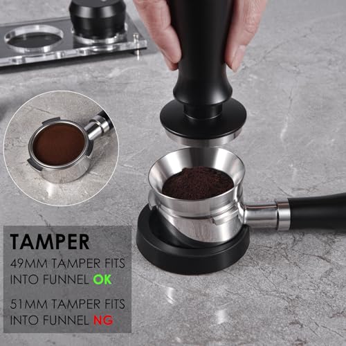 Magnetic Espresso Dosing Funnel for 51mm Portafilter