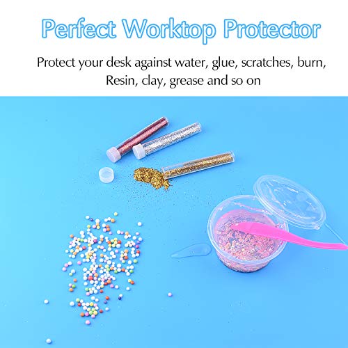 3PCS A3 Extra Large Silicone Sheet for Crafts Jewelry Casting Molds