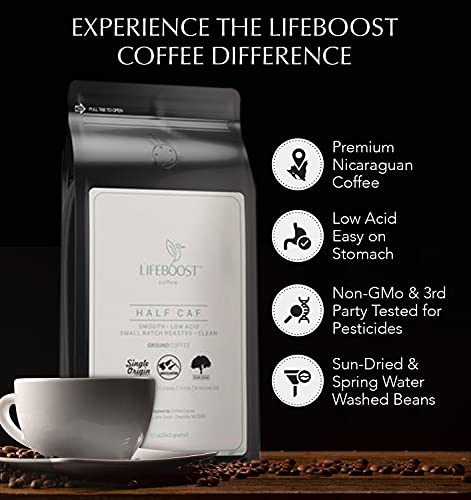 Coffee Half Caff Ground Coffee (12 Ounce)