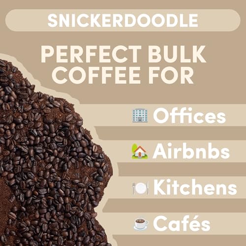 Sarasota Coffee Whole Bean Snickerdoodle Sugar Cookie (80 Ounce)