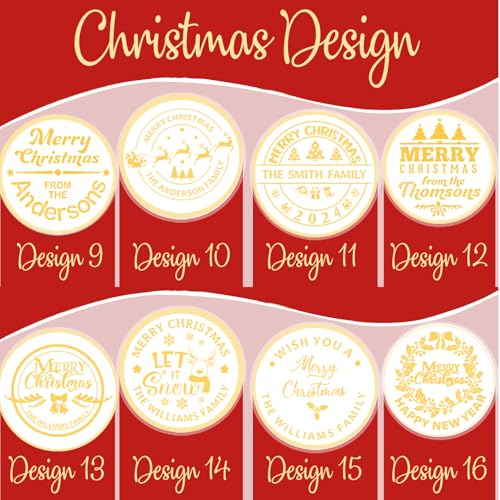 Personalized Christmas Cookie Stamps Customizable Name Cookie Stamps With Handle Cutter For Cookie Baking Decorating Cakes And Handmade Christmas Gifts Perfect