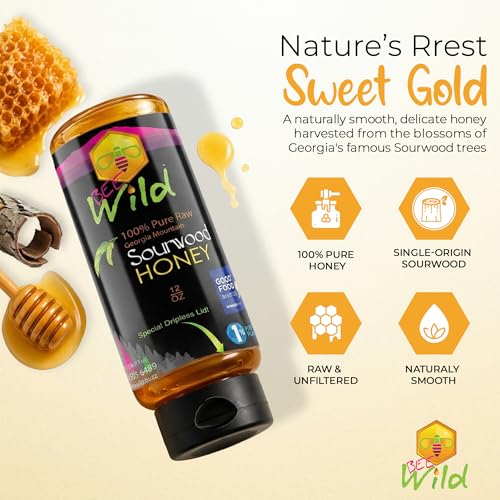 100% Pure Raw Unfiltered Honey Organic (12 Ounce)