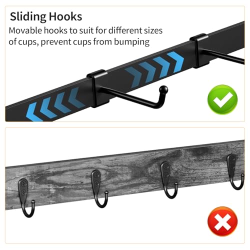 Coffee Mug Holder Wall Mounted