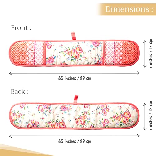 Double Oven Mitts 100% Cotton Double Oven Glove