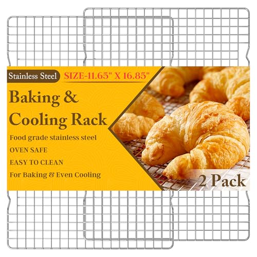 2PCS Cooling Racks for Cooking and Baking