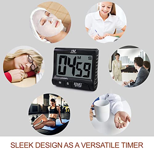 2 Pack Large Display Kitchen Timer (2 Count)