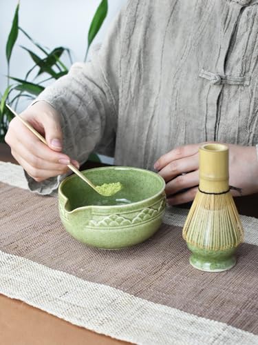 Matcha Tea Set with Pouring Spout