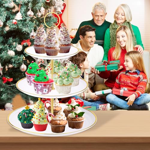 3 Tier Cupcake Stand Tower (18 Count)