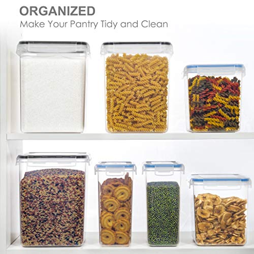 Medium Food Storage Containers with Lids Airtight 2.5L (3 Count)