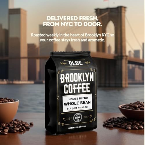 BROOKLYN COFFEE Whole Bean (80 Ounce)