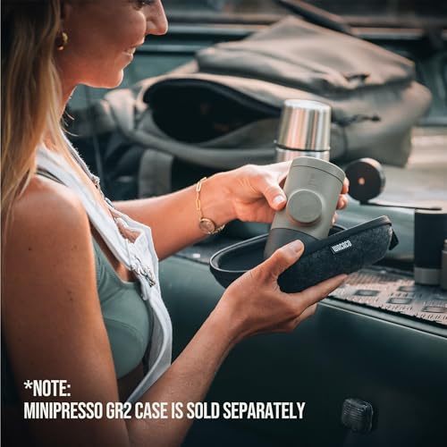 Minipresso GR2 Espresso Machine Compatible Ground Coffee