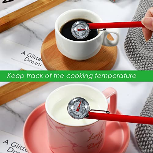 6 Pcs Stainless Steel Kitchen Dial Thermometer 5" (3 Count)