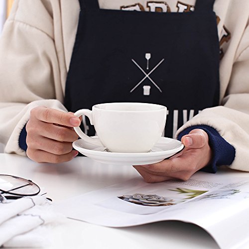 Porcelain Speciality Coffee Cup and Saucer
