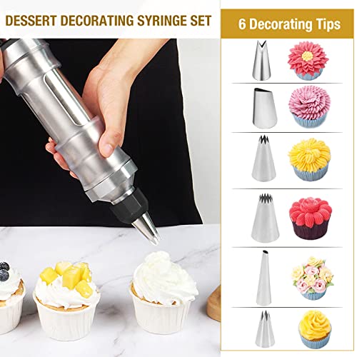 Dessert Decorating Syringe Set
