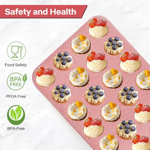 2 Pack Healthy Baking Cupcake Pan (2 Count)