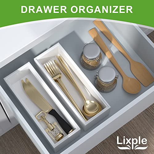 Bamboo Kitchen Drawer Organizer (2 Count)