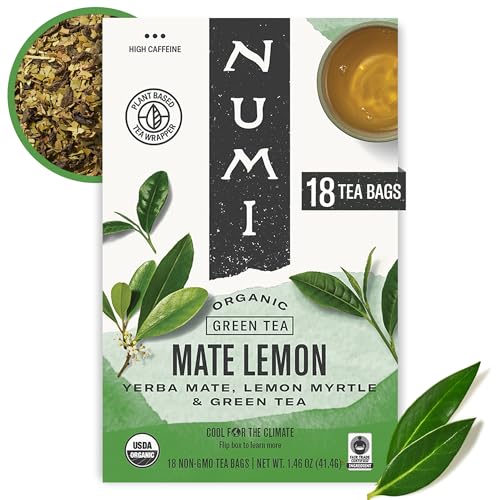 Organic Maté Lemon Tea (18 Count)