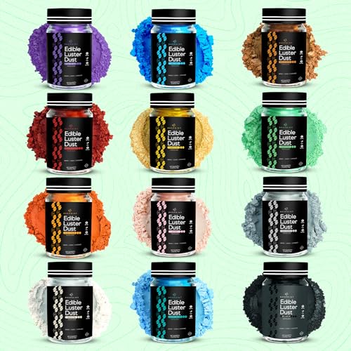 Green Edible Luster Dust 15g