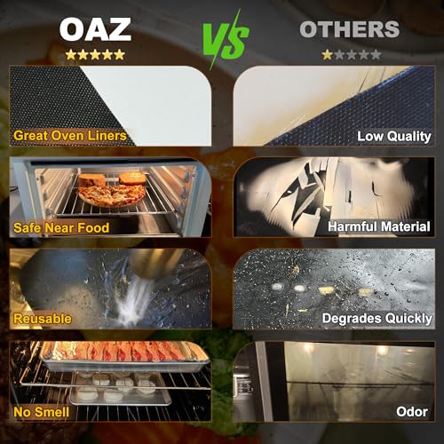 Large Oven Liners for Bottom of Oven