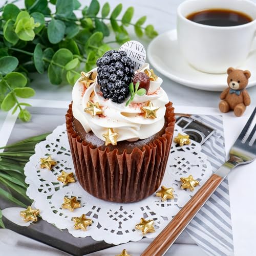 Gold Star Sprinkles for Cake Decorating (4.6 Ounce)