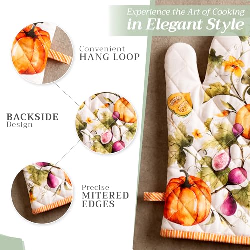 Maison d'Hermine Oven Gloves 100% Cotton Oven Mitt