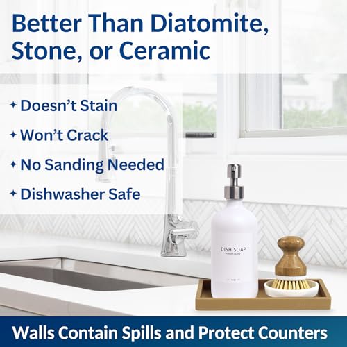 Countertop & Vanity Silicone Tray