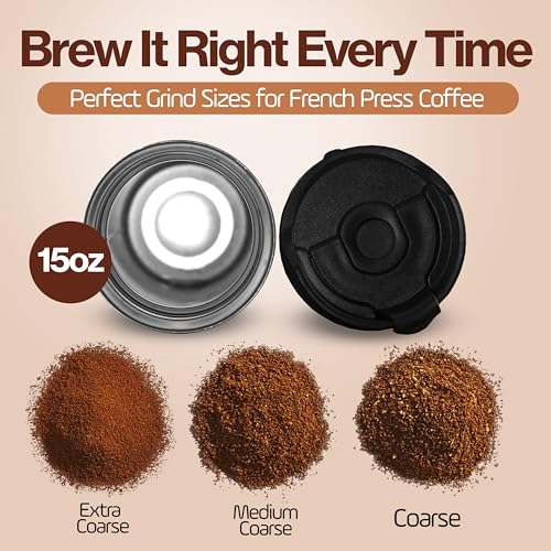 15oz Stainless Steel Travel French Press