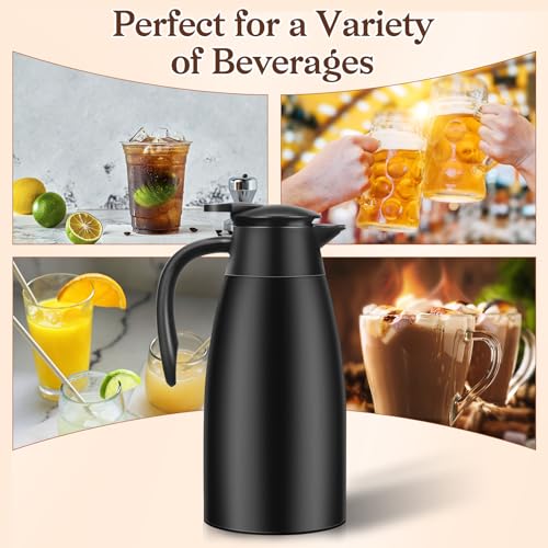 2 PCS 68 OZ Thermal Coffee Carafe (2 Count)