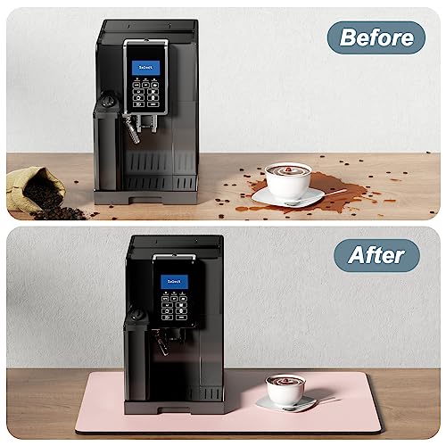 Coffee Mat 16" x 24" Coffee Bar Mats for Espresso Machine Station Accessories and Organizer