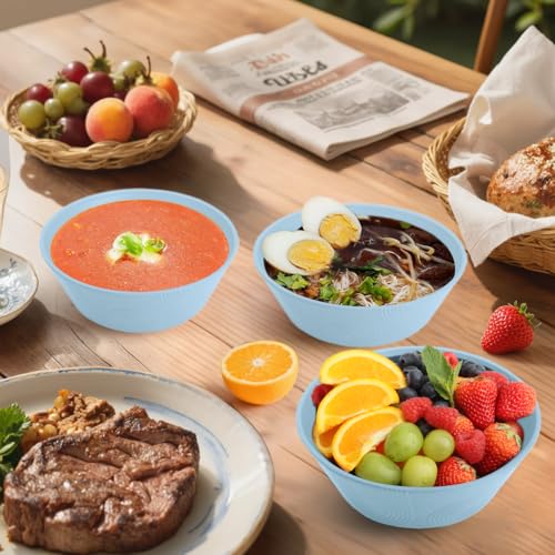 Wheat Straw Bowls 36 Oz Set of 6