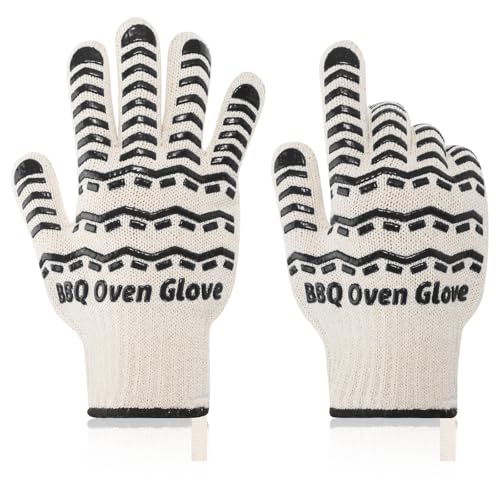 BBQ Gloves 932℉ Heat Resistant Oven Gloves
