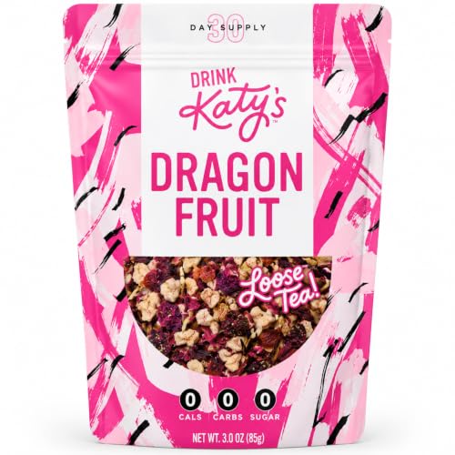 Katy’s Dragonfruit Loose Leaf Tea (3 Ounce)