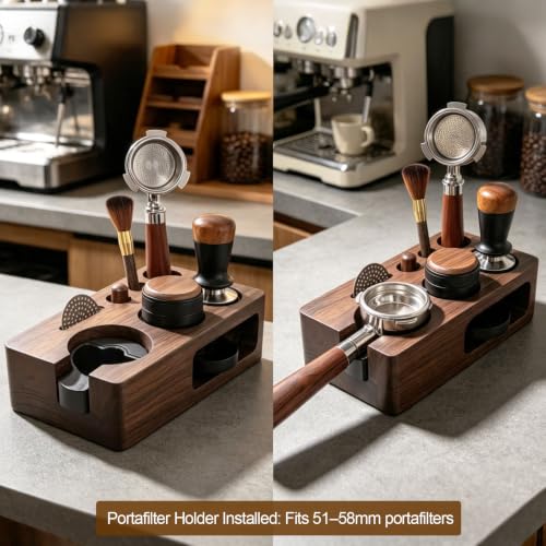 Upgraded Espresso Tamping Station