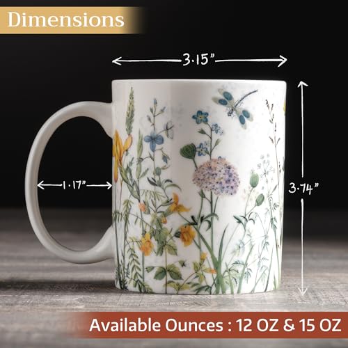 Coffee Mug with Handles Tea Cups
