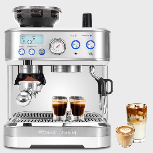 Espresso Machine with Grinder