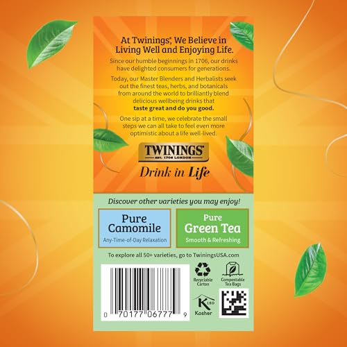 Pure Peppermint Herbal Caffeine (20 Count)