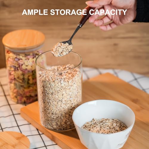 Glass Food Storage Jars 50oz [Set of 6] (6 Count)