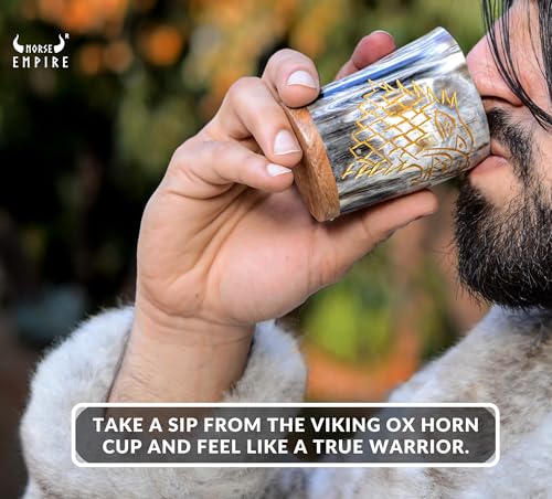 Viking Horn Shot Mugs Set of 6