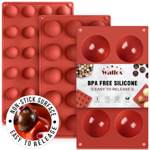 Semi Sphere Silicone Mold (3 Count)