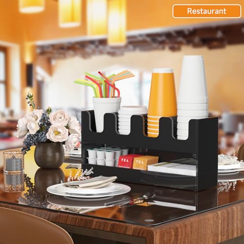 5 Compartment Cup Holder for Countertop