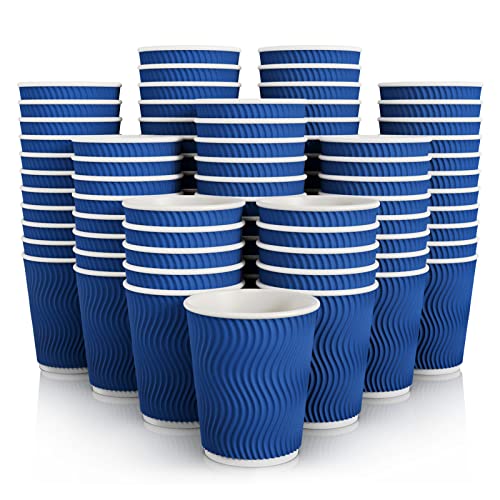 Disposable Paper Coffee Cups (120 Count)